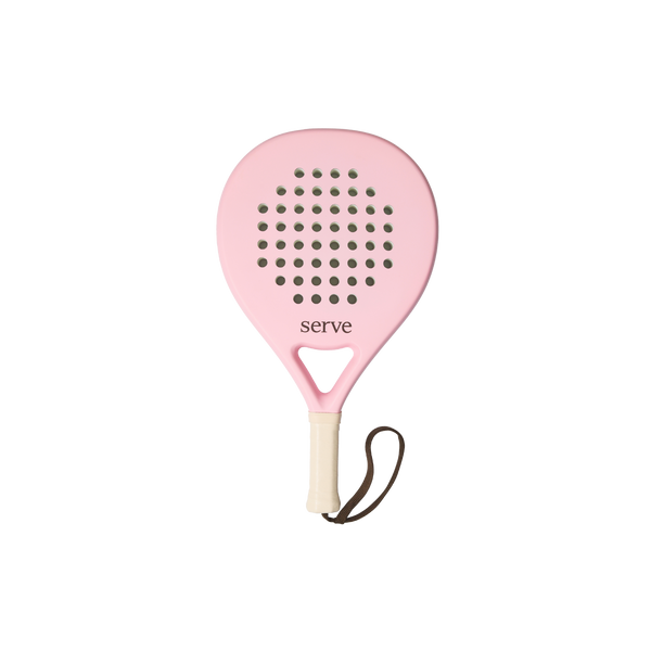 Pastel Pink Padel Racquet