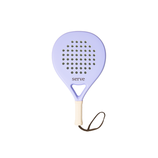 Pastel Purple Padel Racquet